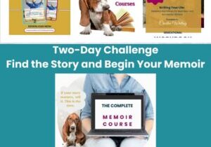 Registration day two of Find the story of  your memoir challenge.